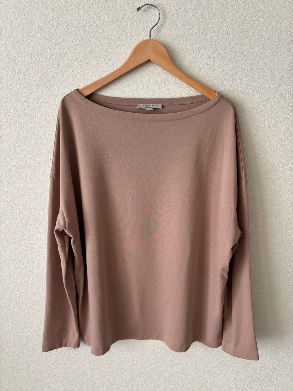 All Saints Women’s Mauve Long Sleeve
